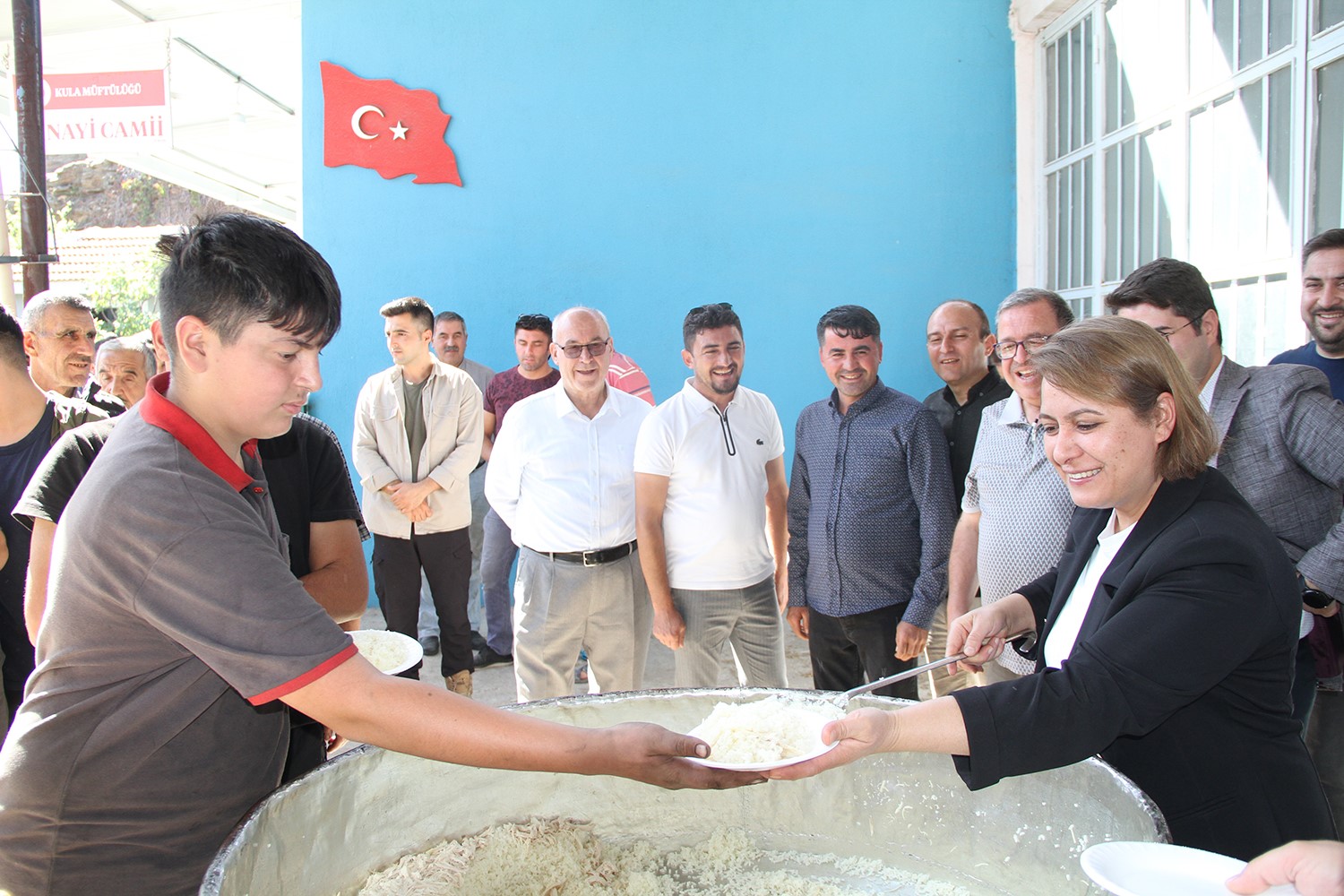 Ahilik Haftası&rsquo;nda tavuklu pilav ikramı
