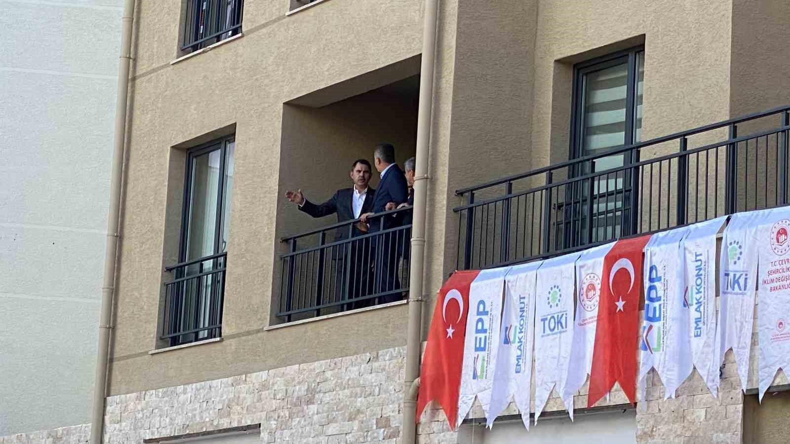 Bakan Kurum: "Şu ana kadar 101 bin 254 konutu teslim ettik”