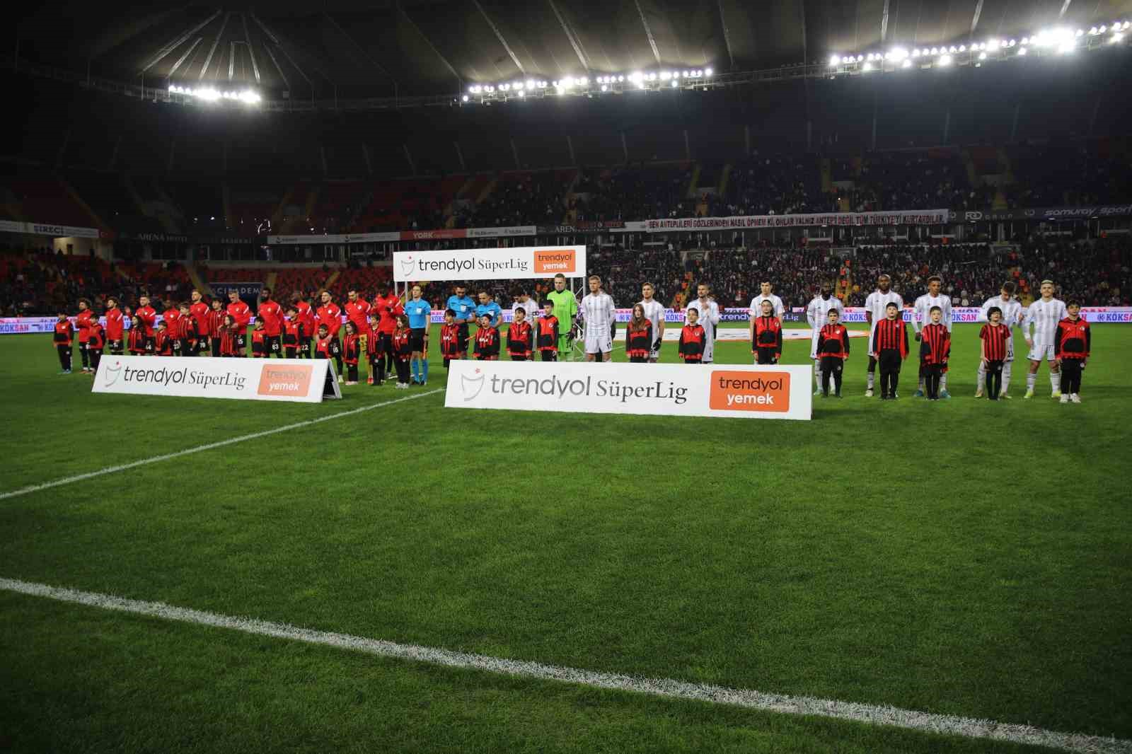 Gaziantep FK ile Beşiktaş 11. randevuda