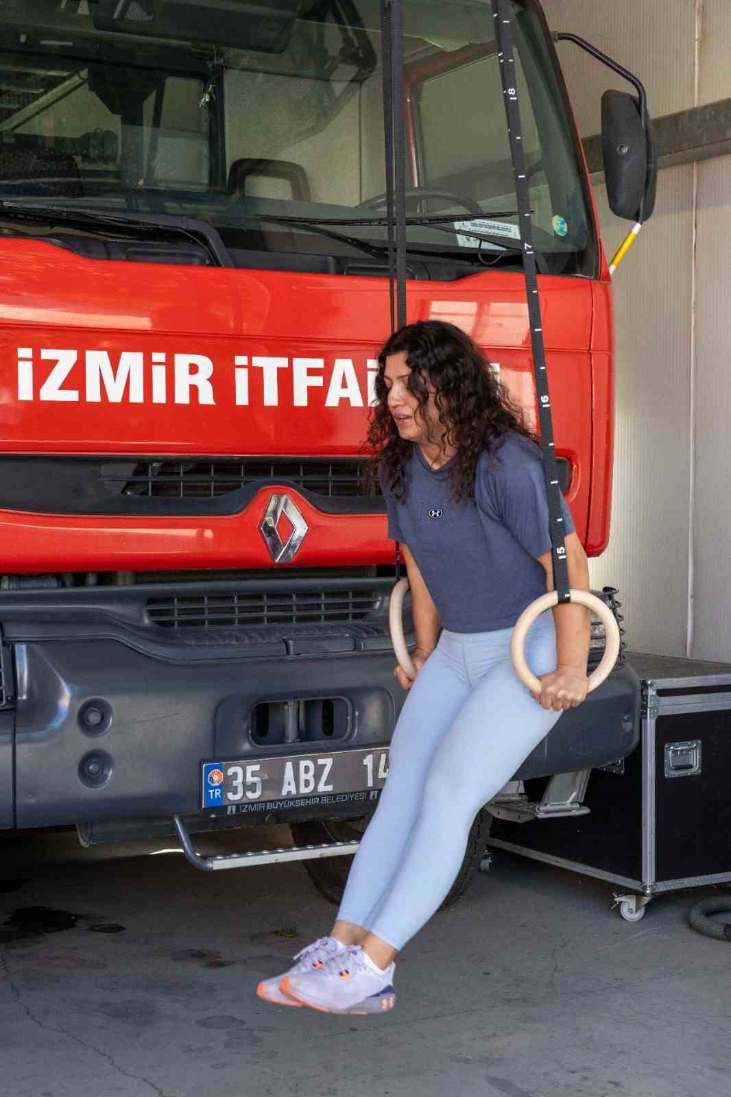 İzmir İtfaiyesi’nin crossfit şampiyonu hedef büyüttü
