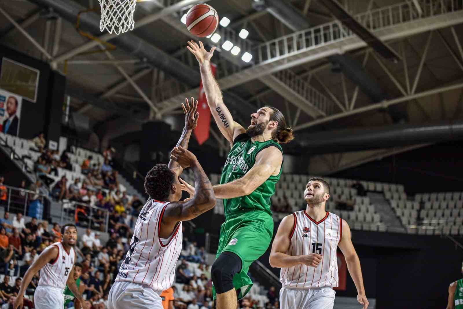 Türkiye Sigorta Basketbol Süper Ligi:  Manisa Basket: 73 - Bursaspor Basketbol: 81