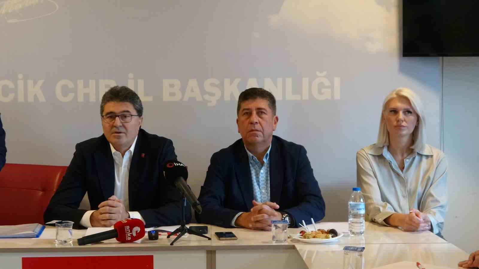 CHP Genel Başkan Yardımcısı Ensar Aytekin, erken se&ccedil;im &ccedil;ağrısında bulundu
