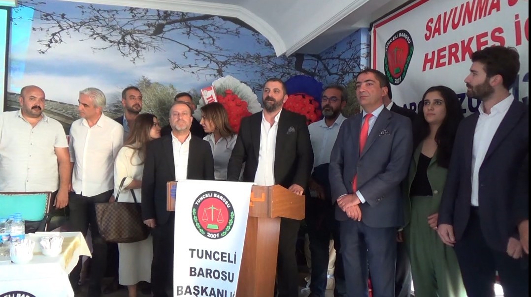 Tunceli Barosu, yeni başkanını seçti