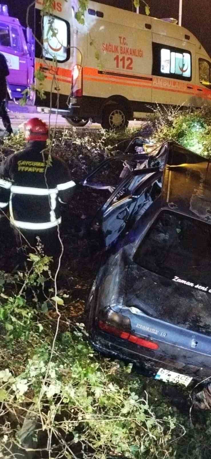 Zonguldak’ta iki ayrı trafik kazasında 4 kişi yaralandı
