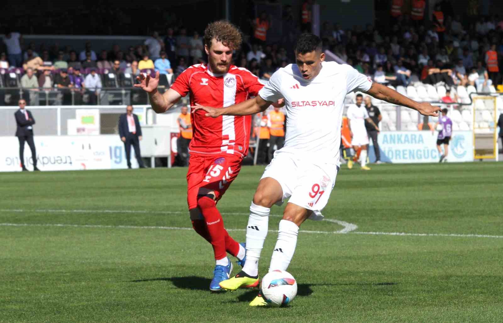 Trendyol 1. Lig: Ankara Keçiörengücü: 1 - Pendikspor: 1
