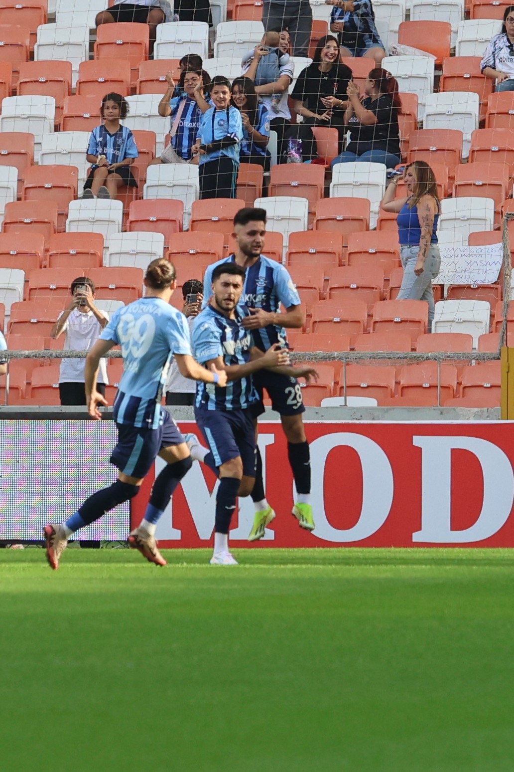 Trendyol S&uuml;per Lig: Adana Demirspor:1 - Samsunspor:0 (Ma&ccedil; devam ediyor)
