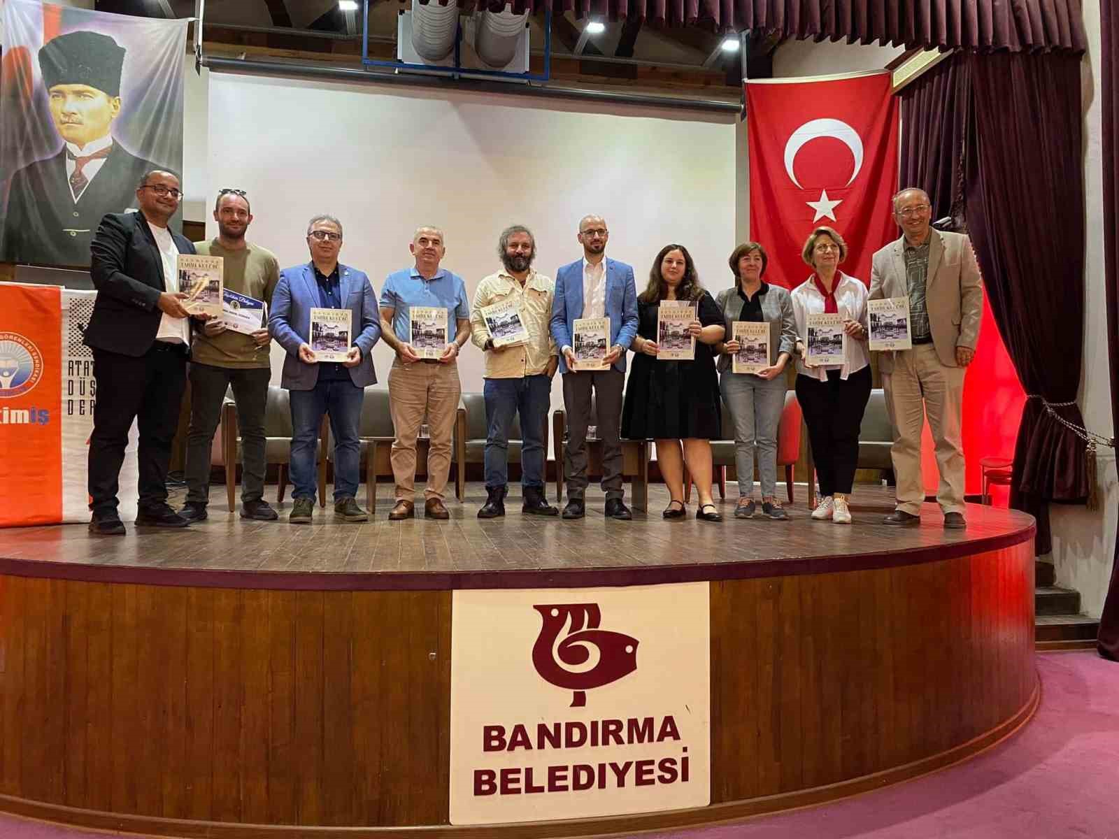 Bandırma Tarih Kulübü Dergisi’nin tanıtım ve imza etkinliği yoğun ilgi gördü