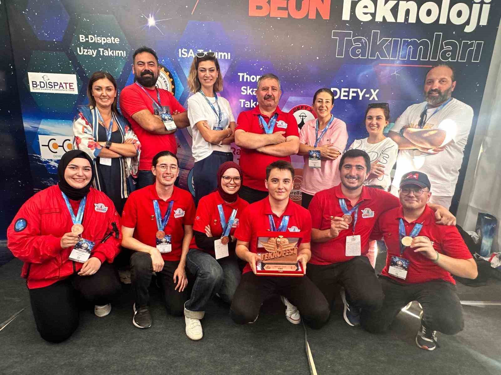 BEUN Teknoloji Takımlarından B-Dispate, TEKNOFEST 2024 - Adana’dan üçüncülük ödülü ile dönüyor