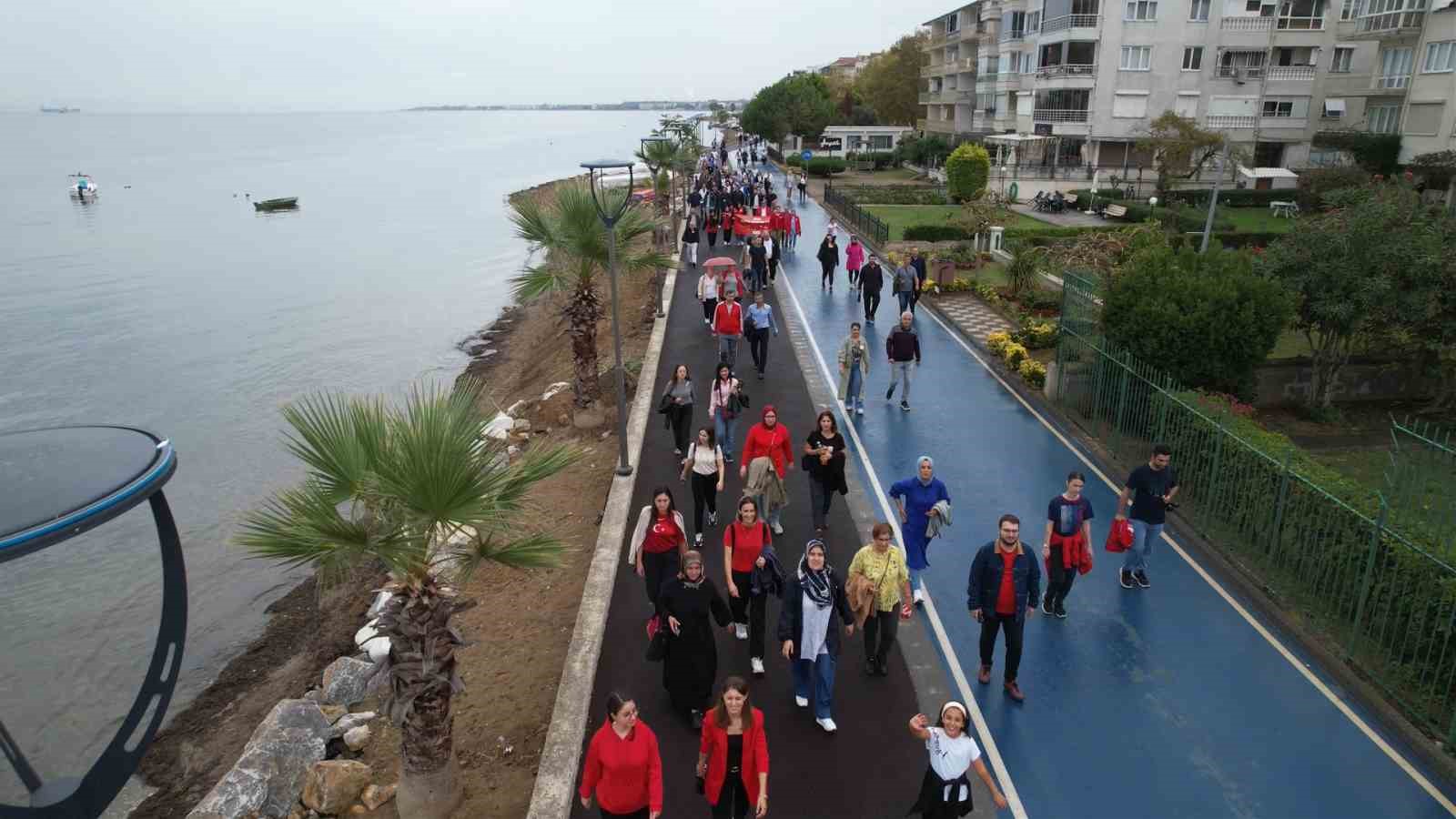 Yalova’da Dünya Yürüyüş Günü etkinliği