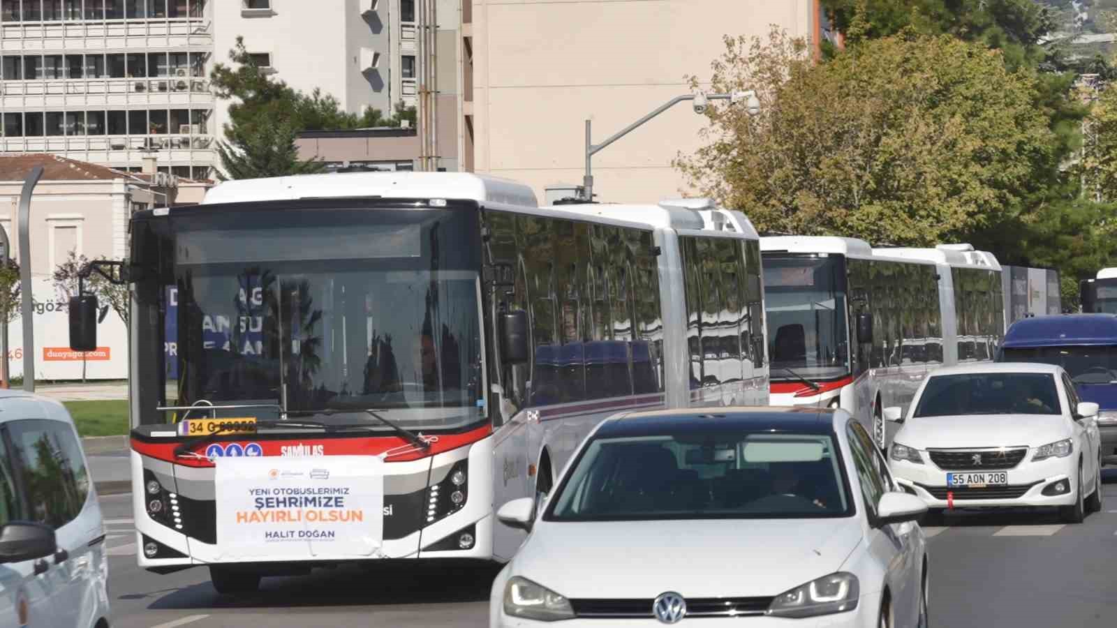 Samsun ulaşımına dev otobüslü takviye