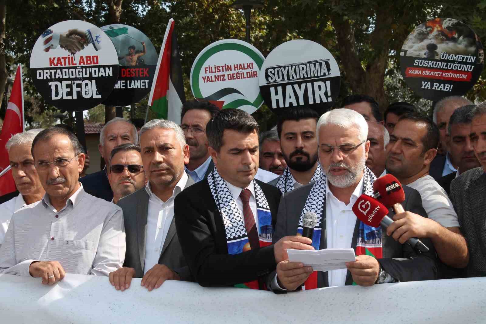 AK Parti Adıyaman’dan İsrail’e tepki
