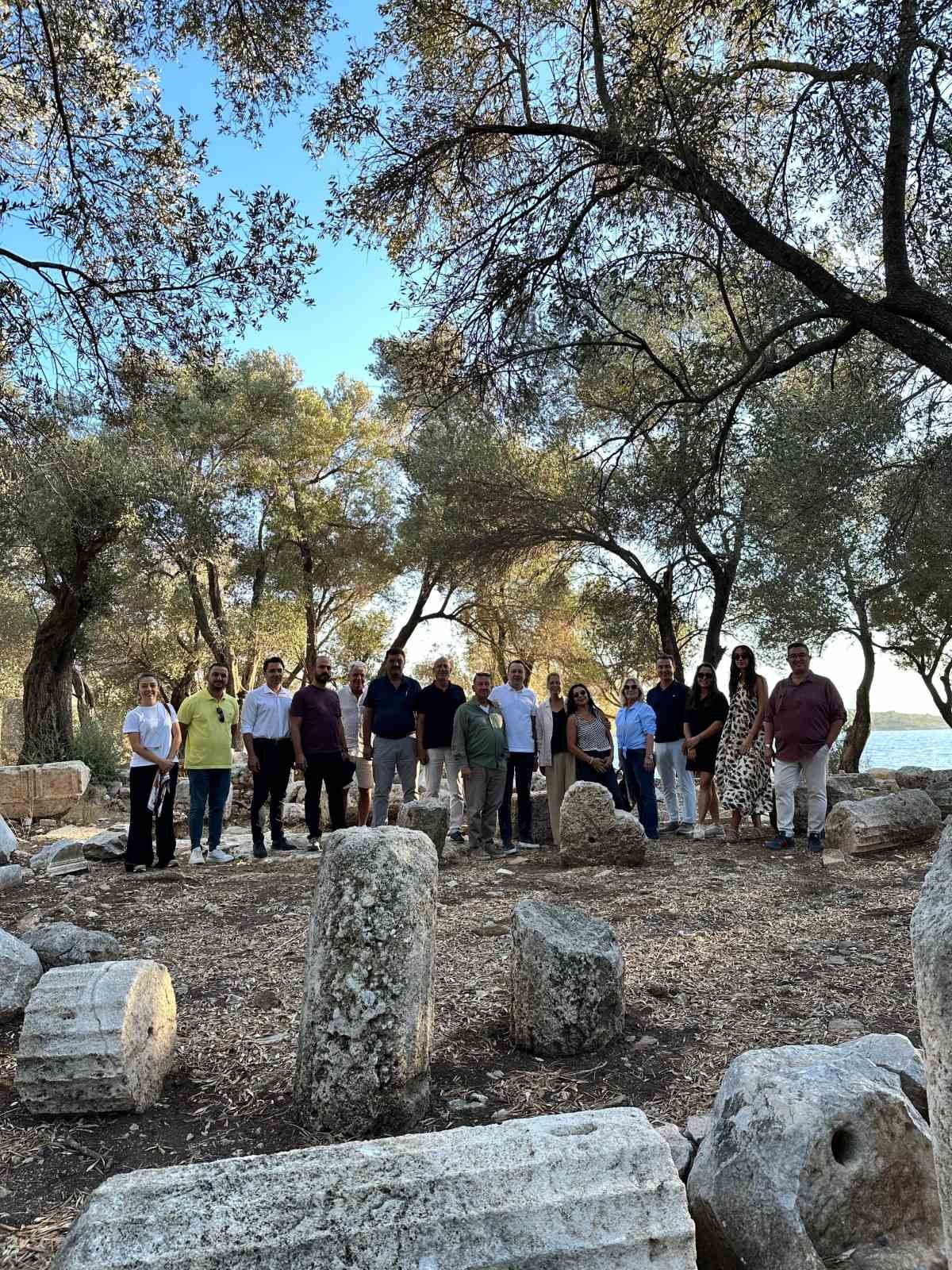 MTO’dan Sedir Adası kazılarına destek
