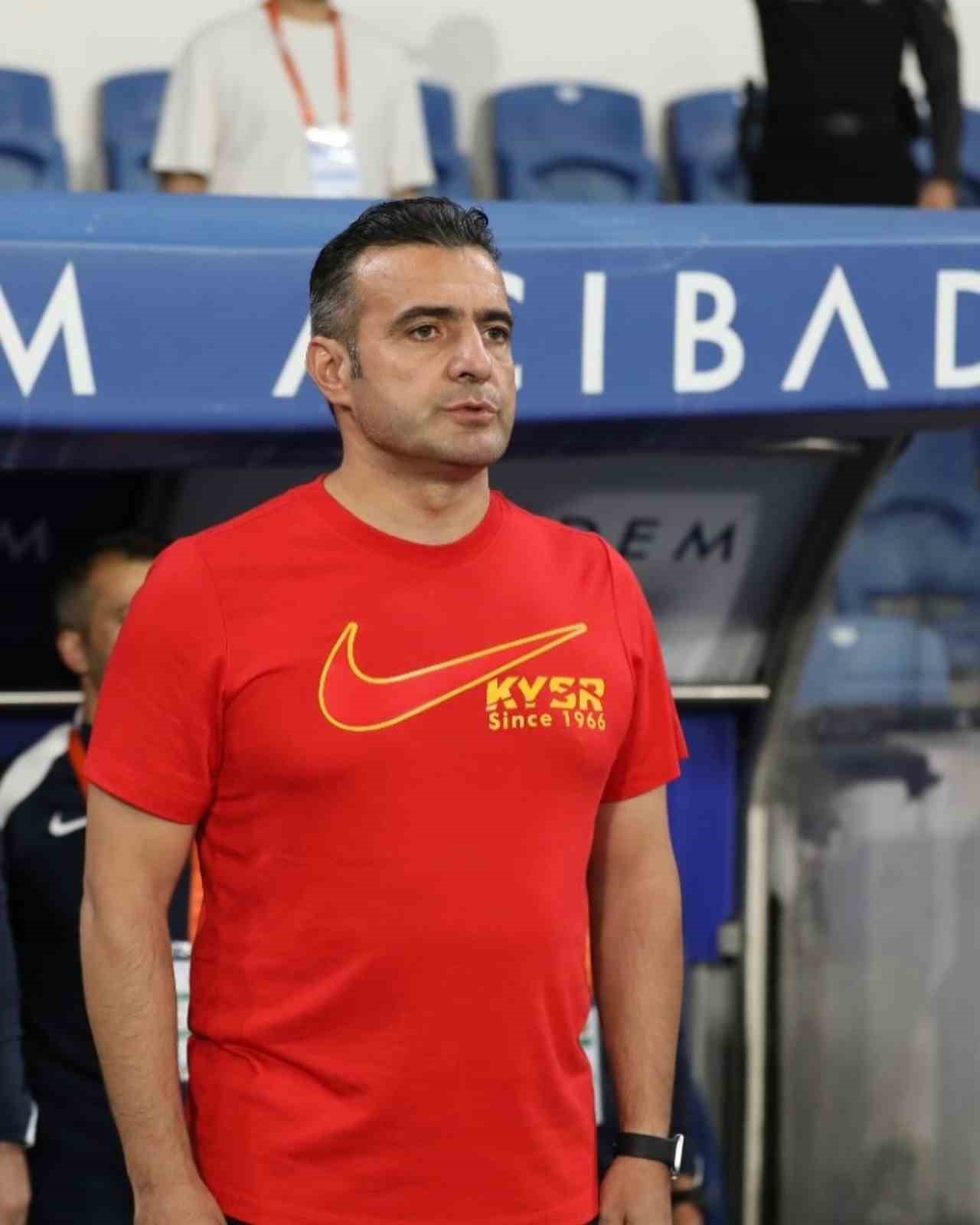 Kayserispor Akademi Sorumlusu Alper Kelkitli: &quot;Bize yakışanı yaptık&quot;