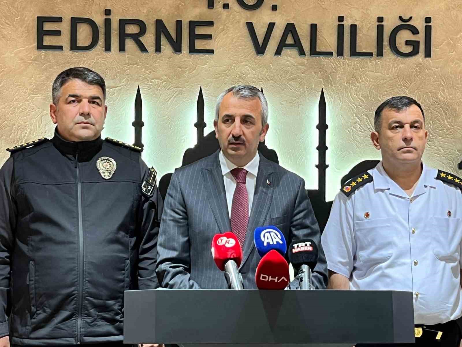 Vali Sezer: &quot;Edirne göçmen rotası olmaktan çıktı&quot;