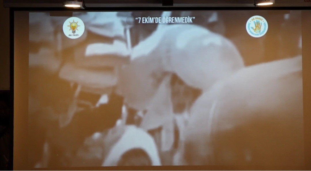 AK Parti Kırklareli İl Teşkilatı&rsquo;ndan Filistin&rsquo;e destek a&ccedil;ıklaması
