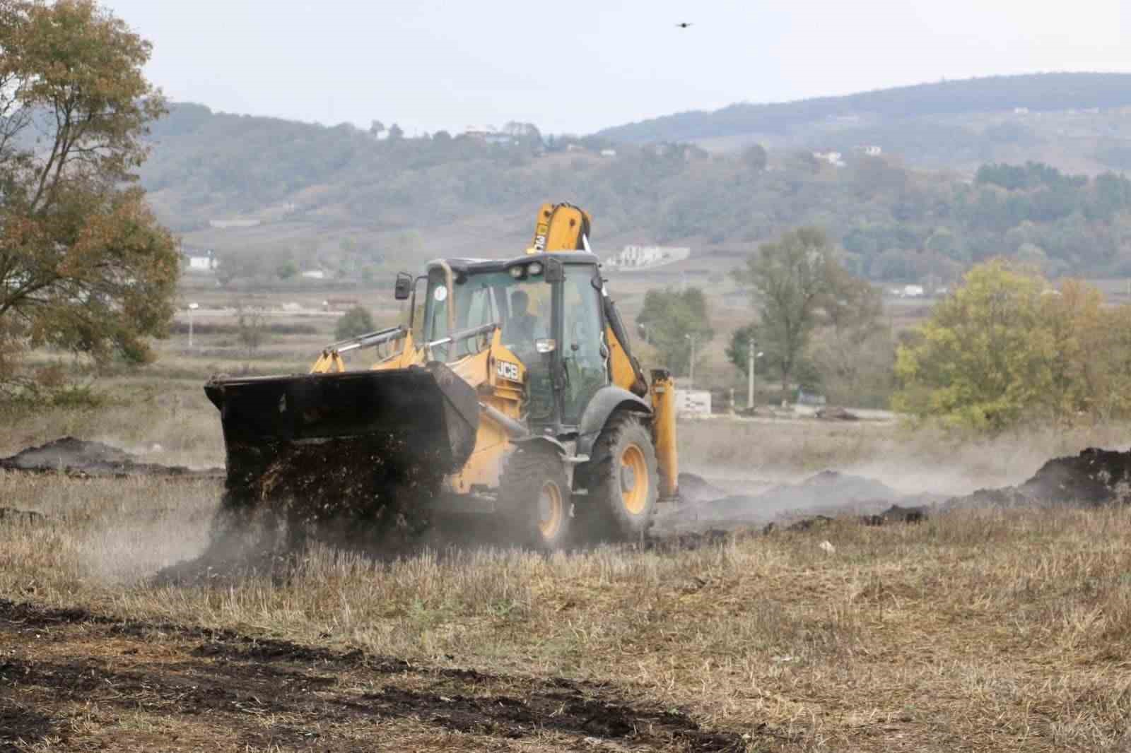 Boş araziler tarıma kazandırılıyor
