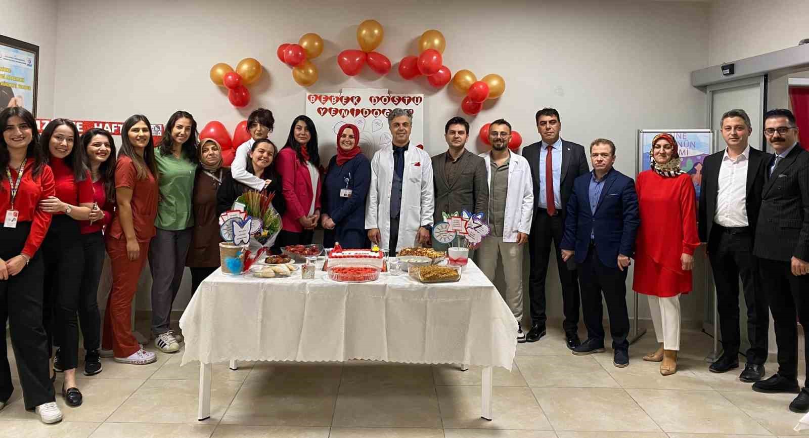 Hastanede emzirme bilinci ve farkındalığına y&ouml;nelik bilgilendirme alanları oluşturuldu
