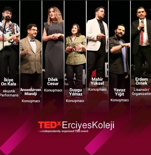 Eğitime farklı bir bakış açısı "TEDXErciyesKoleji etkinlikleri"
