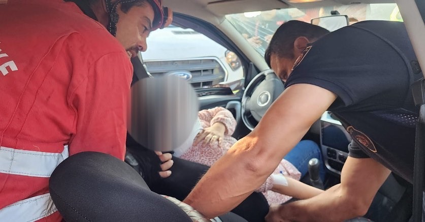 Antakya’da trafik kazası: 2 yaralı
