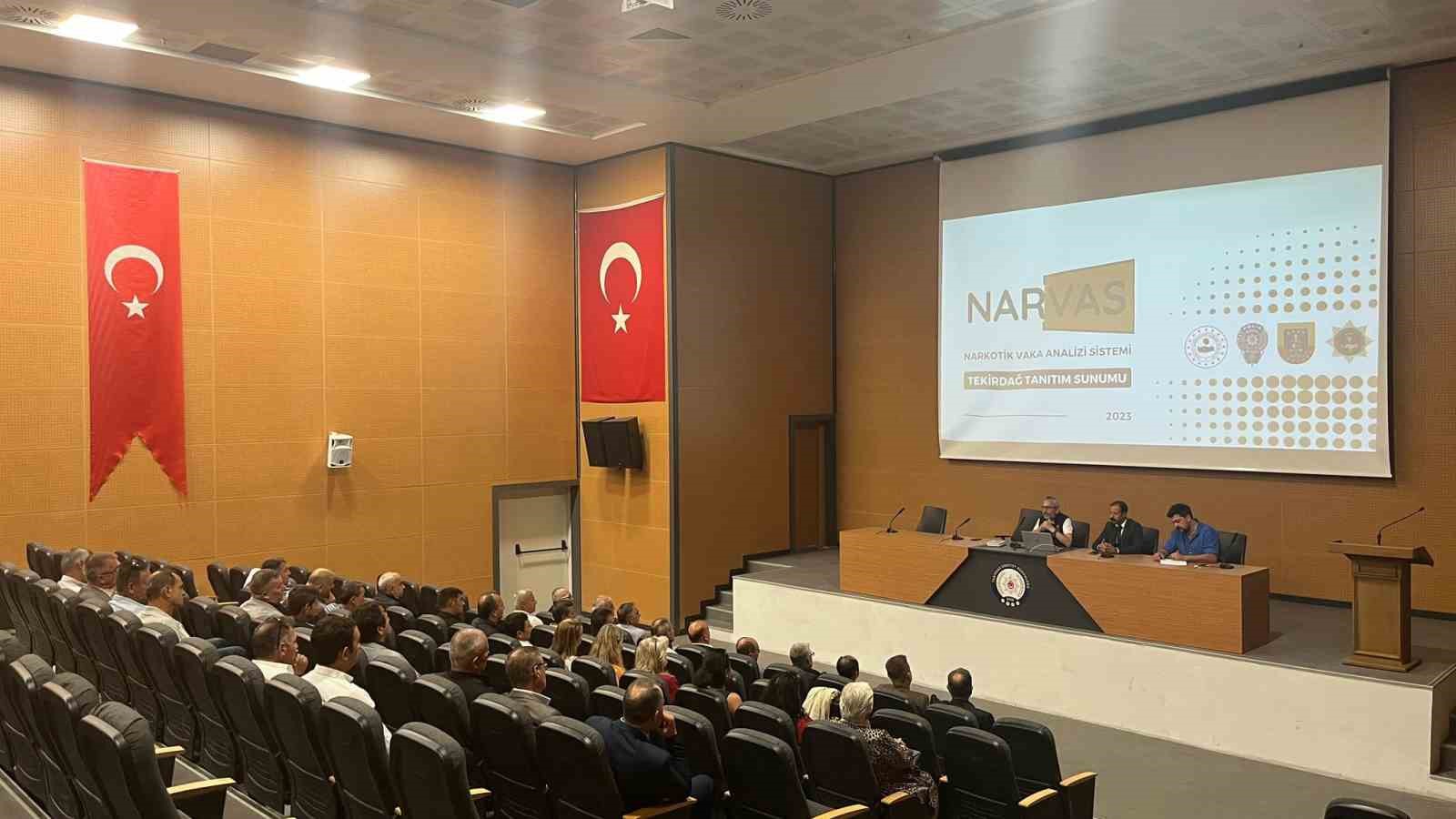 Tekirdağ’da muhtarlara NARVAS uygulaması tanıtıldı
