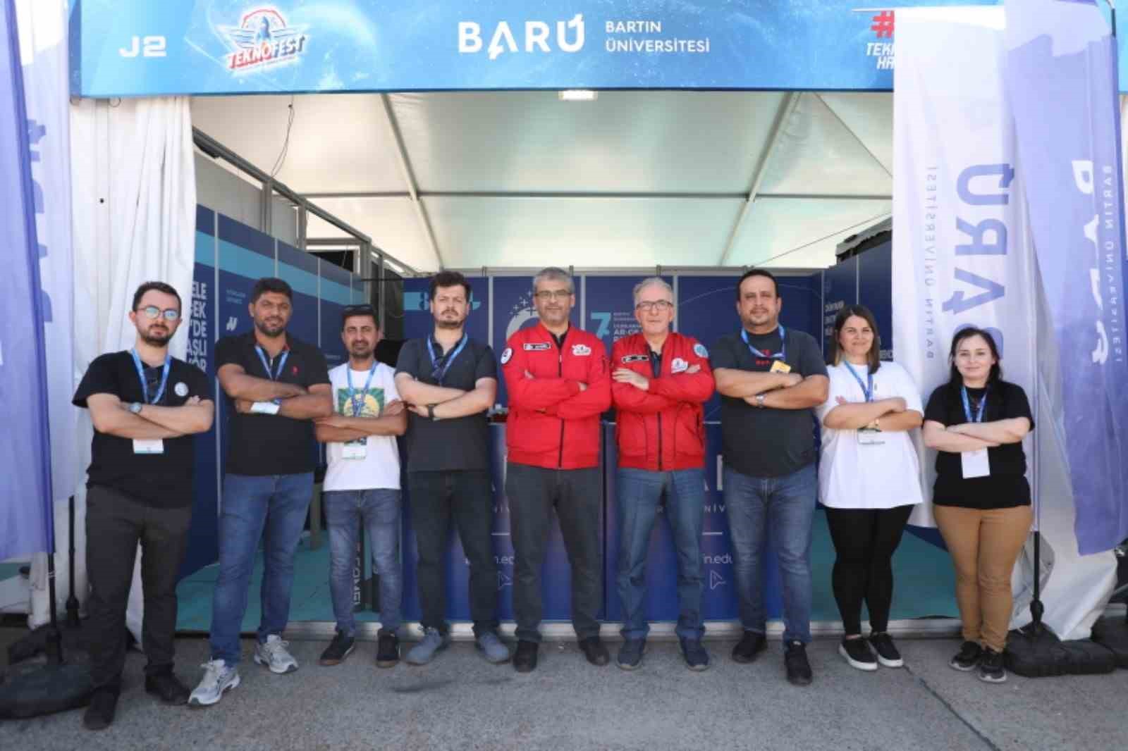 Teknofest&rsquo;te BAR&Uuml;&rsquo;ye yoğun ilgi
