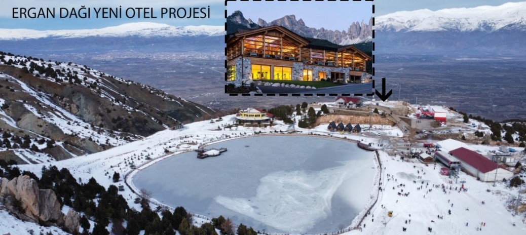 Son 1 yılda adından sık&ccedil;a s&ouml;z ettiren Ergan Dağı Kayak Merkezi şimdi de yeni otel projesi ile g&uuml;ndeme oturdu
