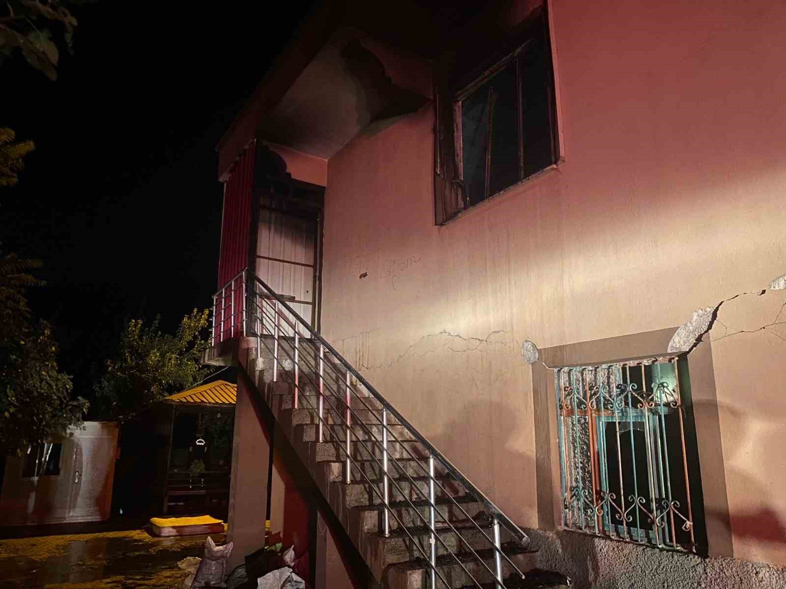 Kahramanmaraş’ta ev yangını