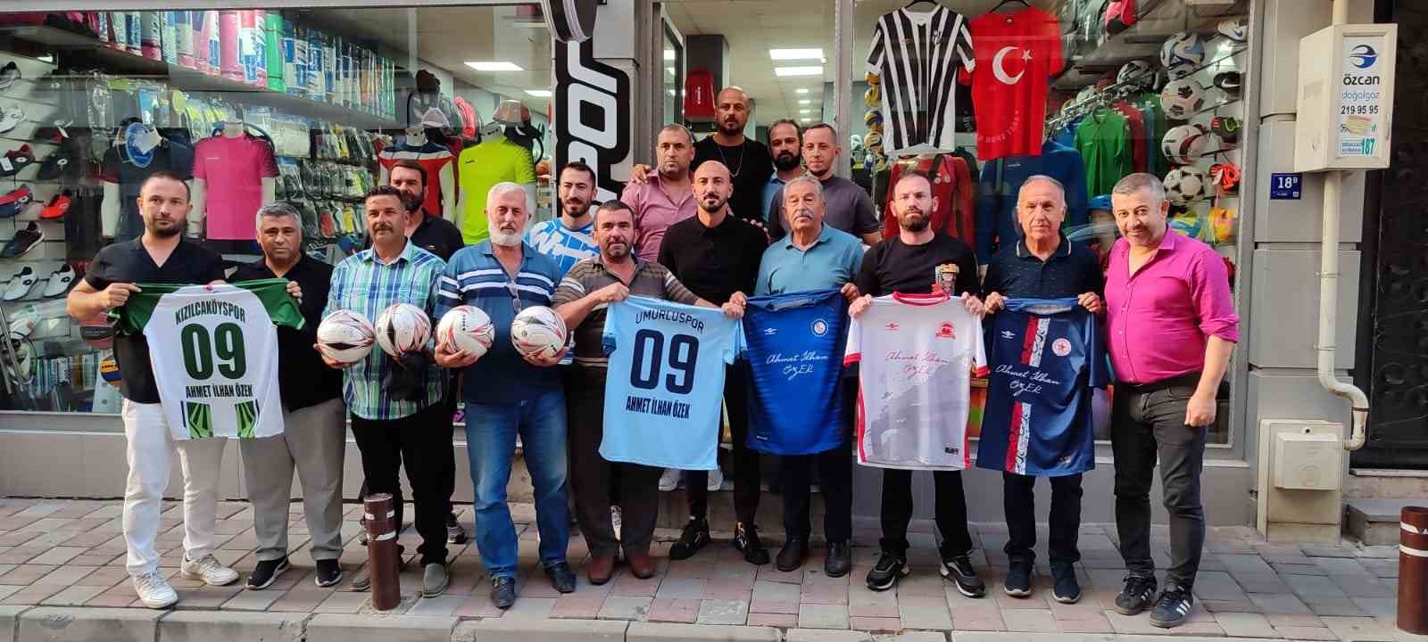 Aydınlı futbolcudan amatör kulüplere can suyu