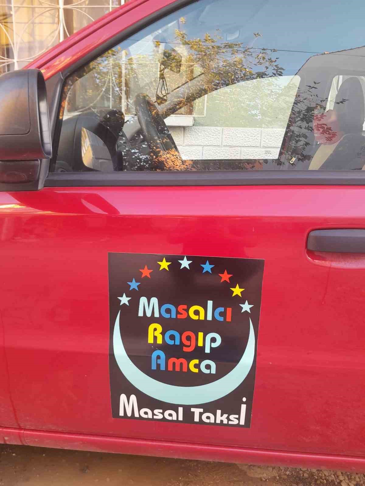 Masalcı Ragıp Amca’nın ‘Masal Taksi’si yollara düşüyor