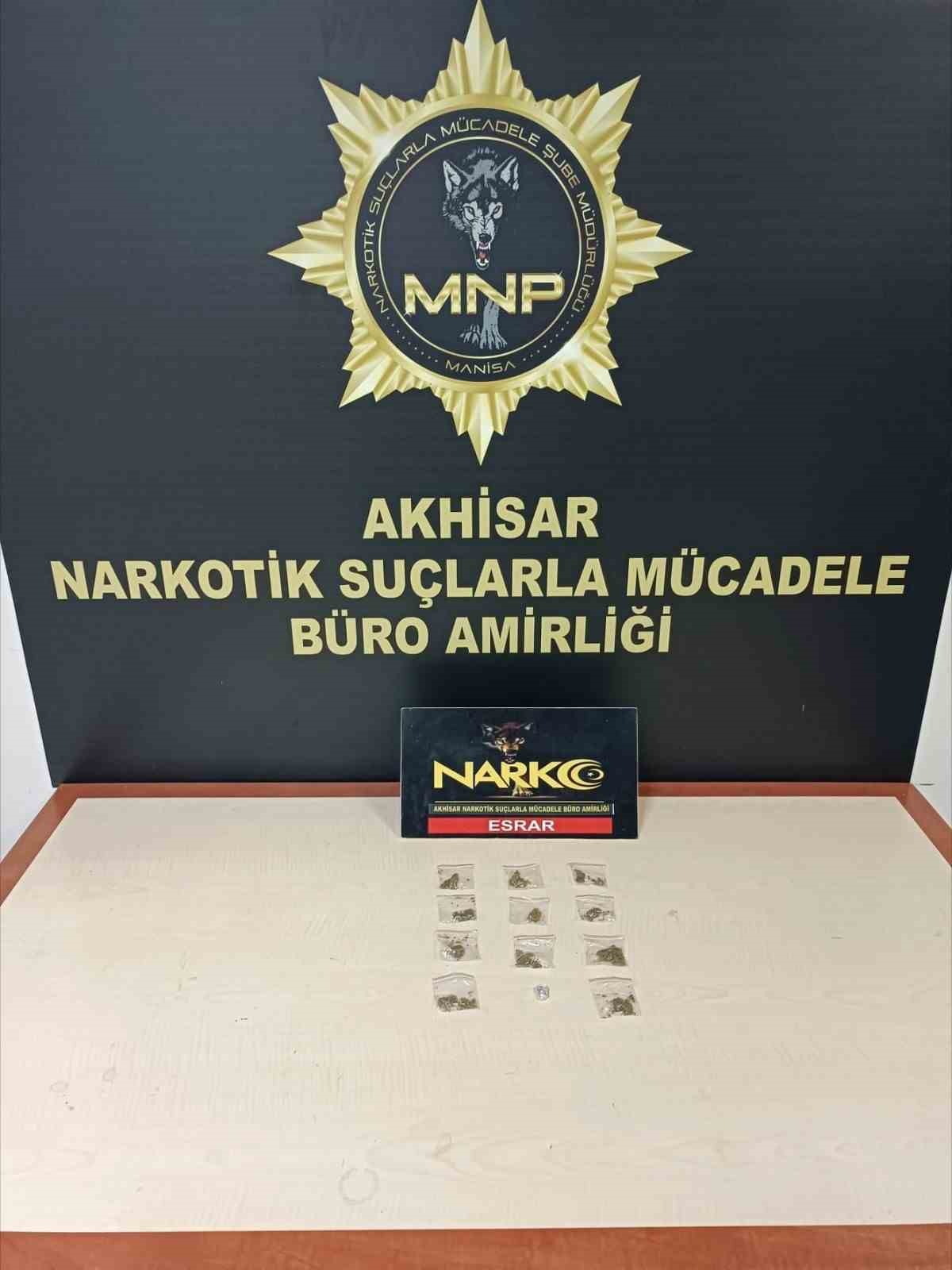 Akhisar&rsquo;da uyuşturucu operasyonu: 1 tutuklama
