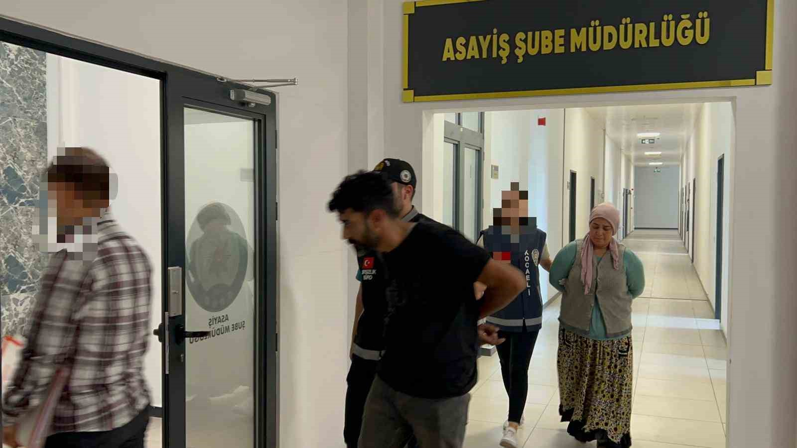 Kocaeli’de 800 bin TL değerinde elektronik malzeme çalan şüpheliler suç makinesi çıktı