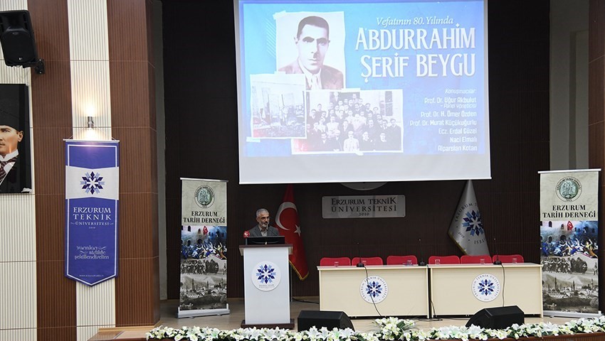 ET&Uuml;&rsquo;de vefatının 80. yılında Abd&uuml;rrahim Şerif Beygu i&ccedil;in panel d&uuml;zenlendi
