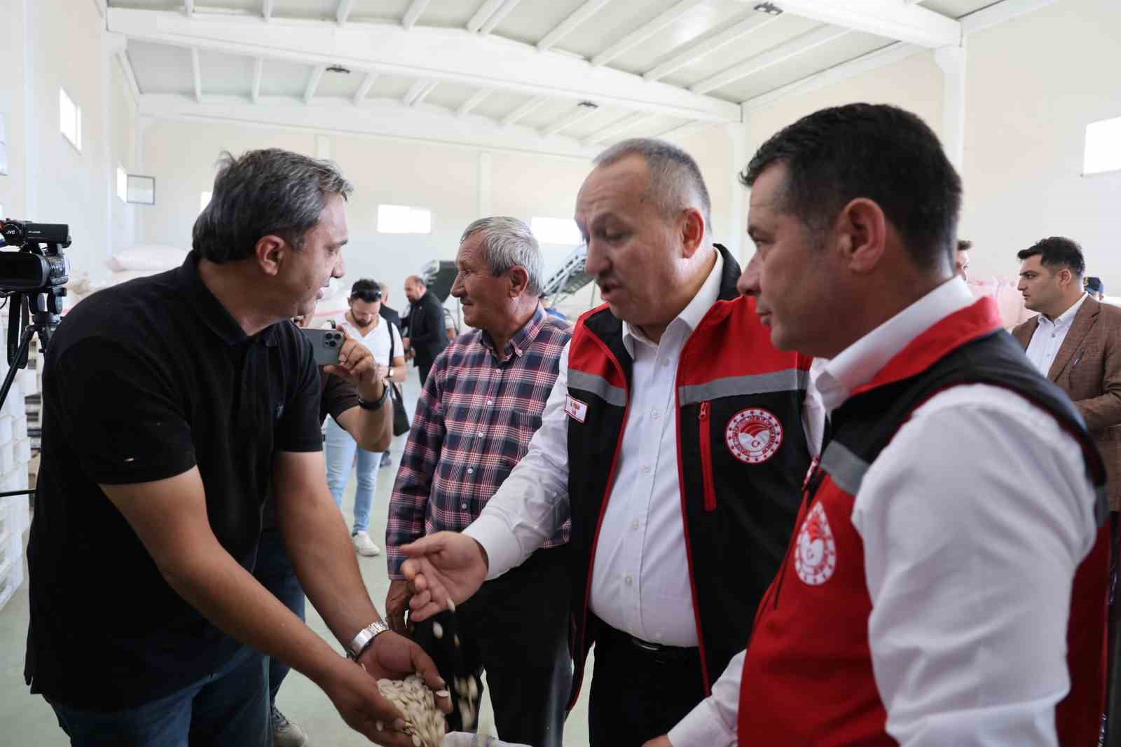 Nevşehir’de çerezlik kabak çekirdeği hasadı yapıldı
