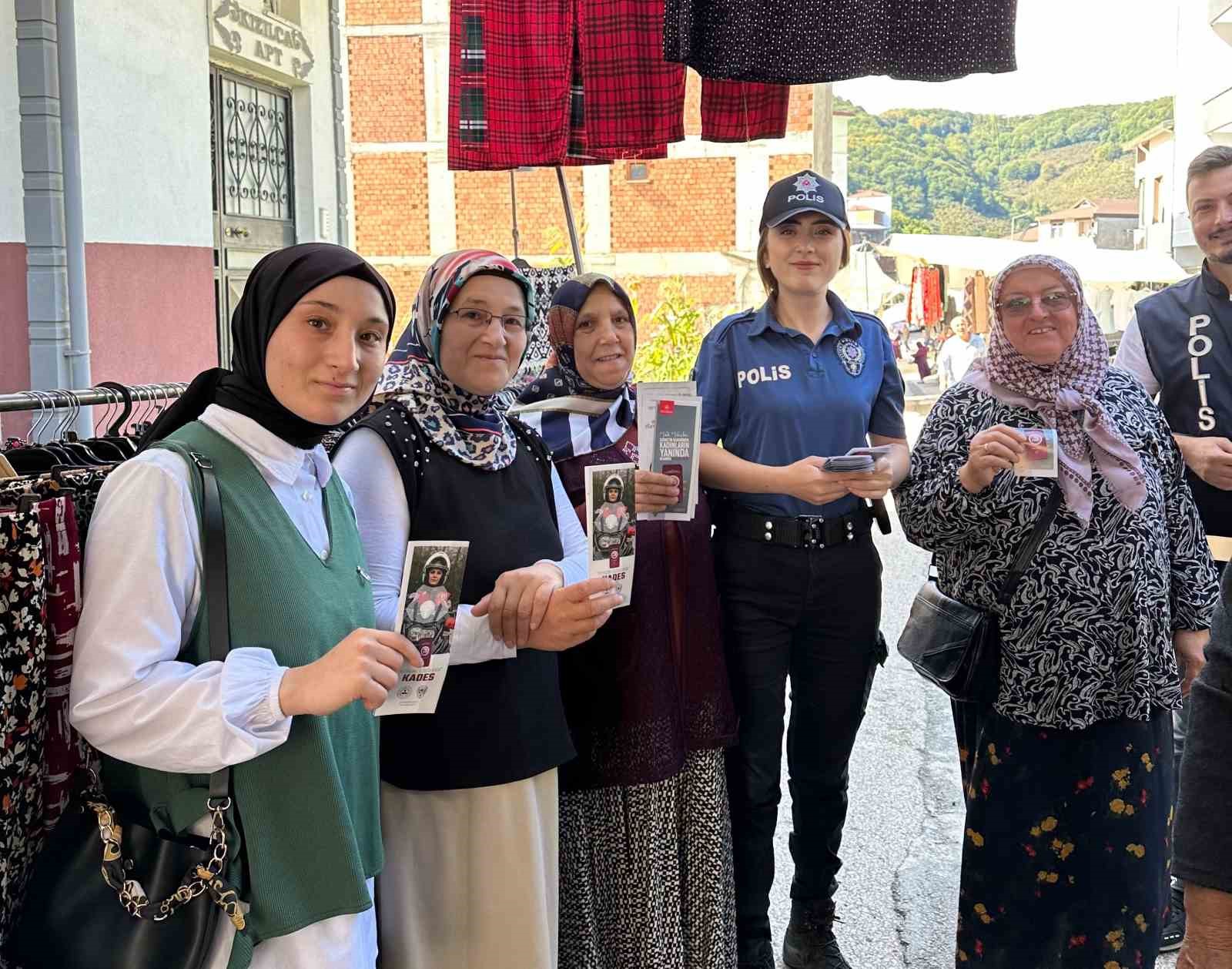 Ordu’da vatandaşlara dolandırıcılık ve KADES bilgilendirmesi