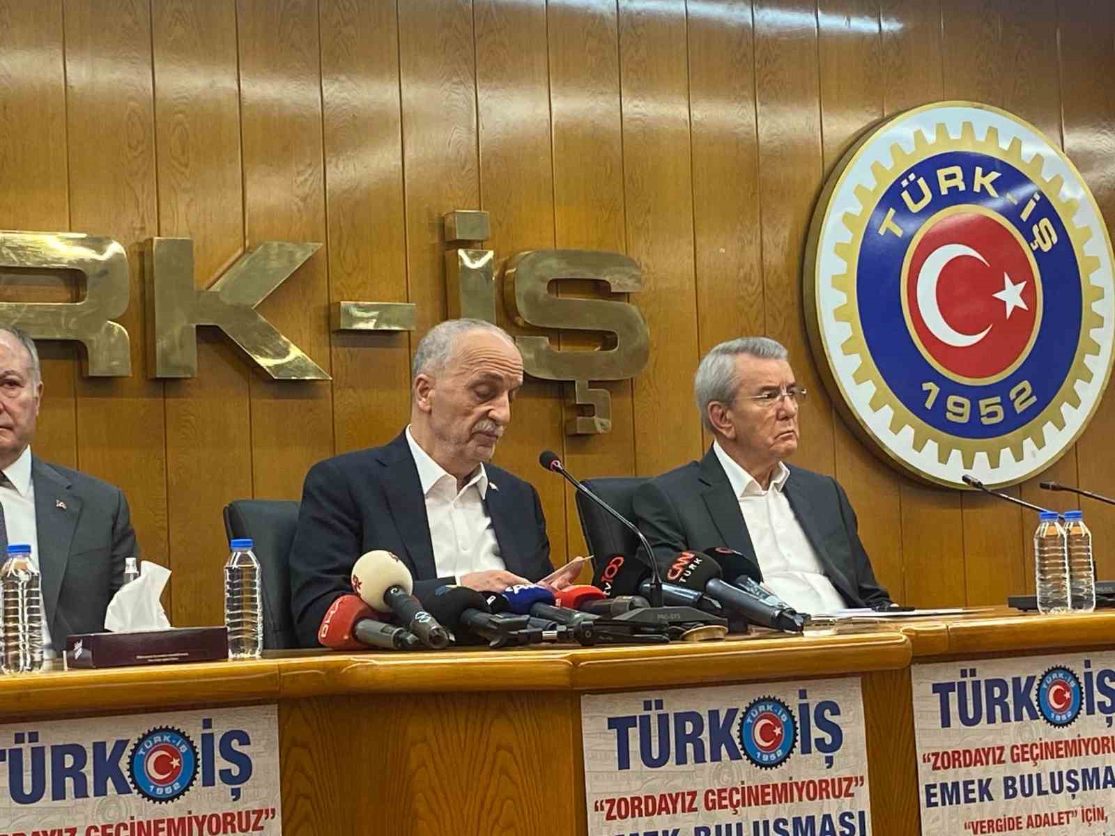 TÜRK-İŞ Genel Başkanı Atalay: “Anayasa değişikliğine hiç kimsenin ihtiyacı yoksa işçinin, işsizin, kadının, çocuğun ihtiyacı var&quot;