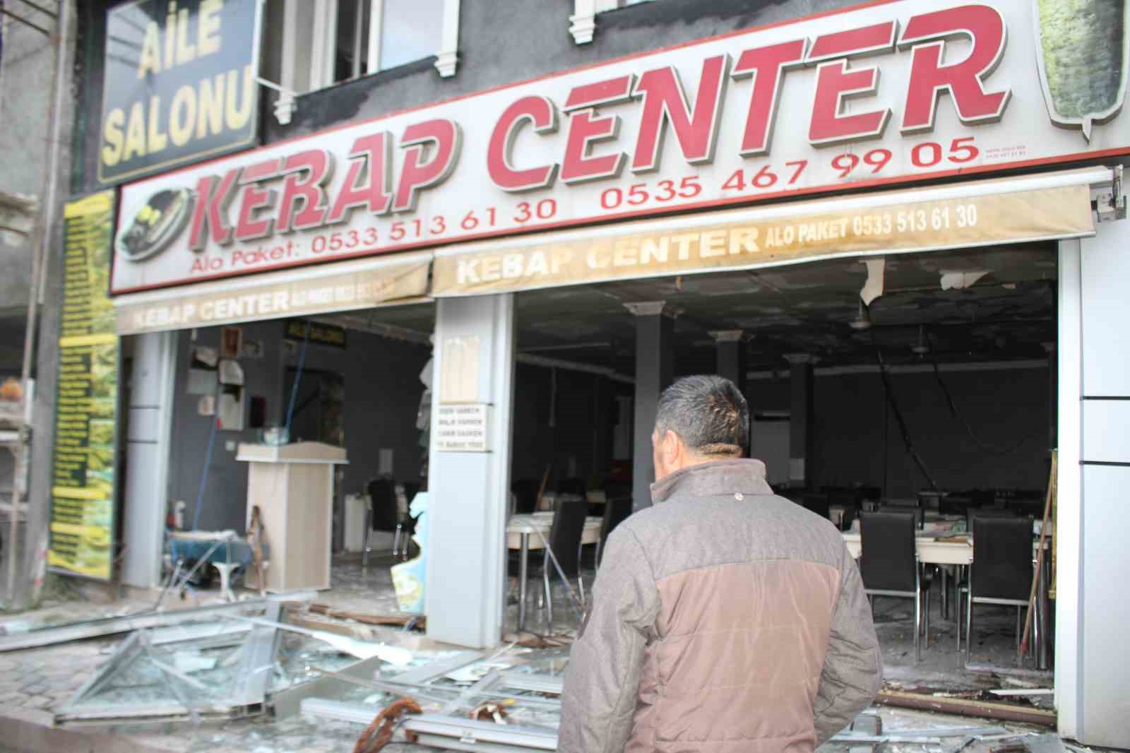 Malazgirt’te gaz patlaması paniğe neden oldu