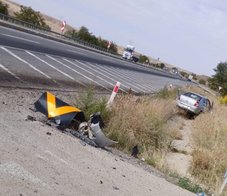 Konya’da trafik kazası: 2 yaralı