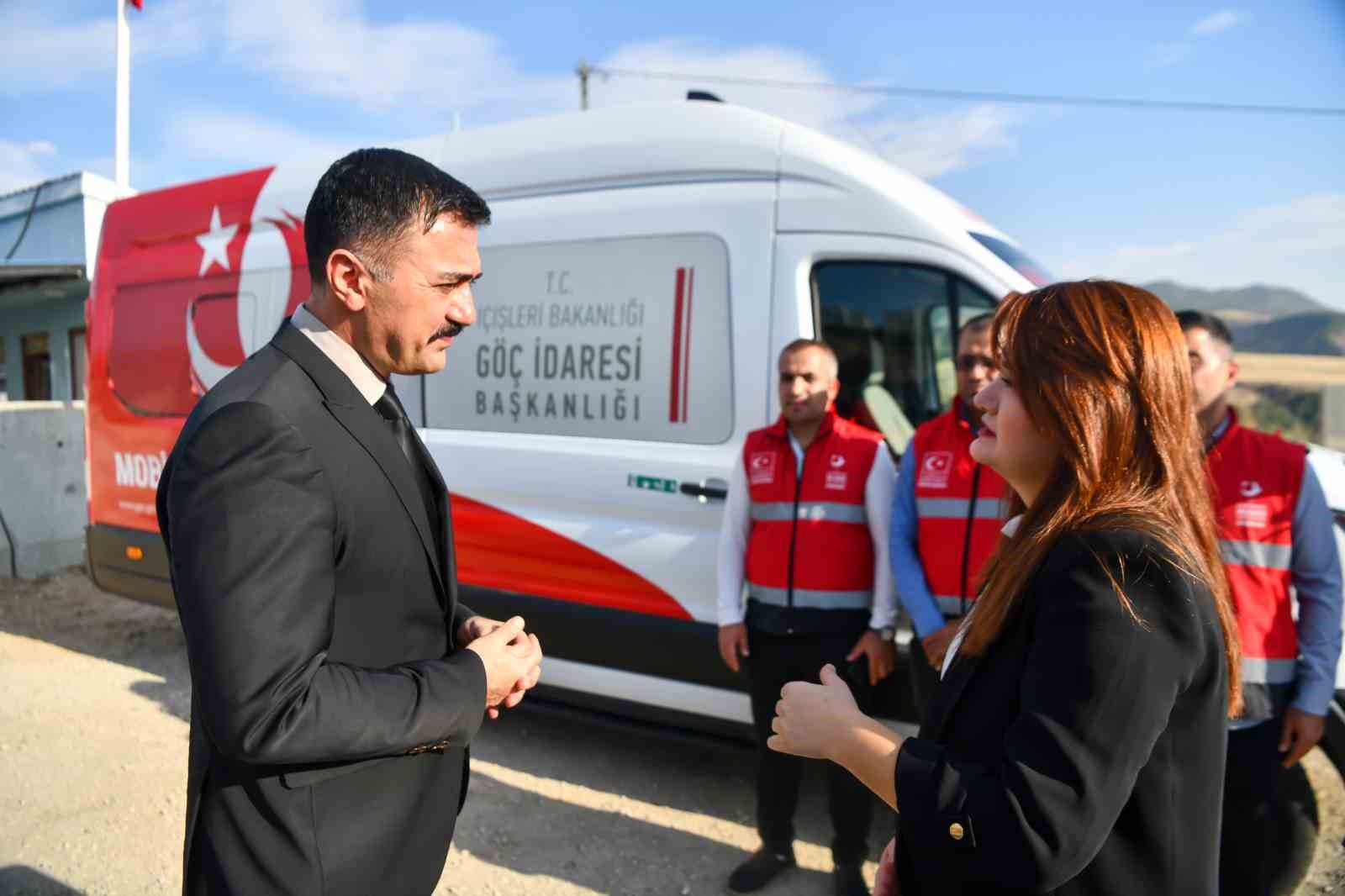 Tunceli’ye mobil göç noktası tahsis edildi
