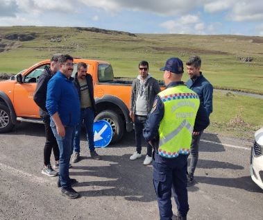 Jandarmadan trafik eğitimi
