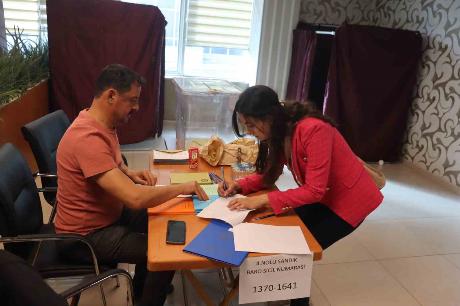 Kayseri Barosu’nda oy kullanma işlemi başladı
