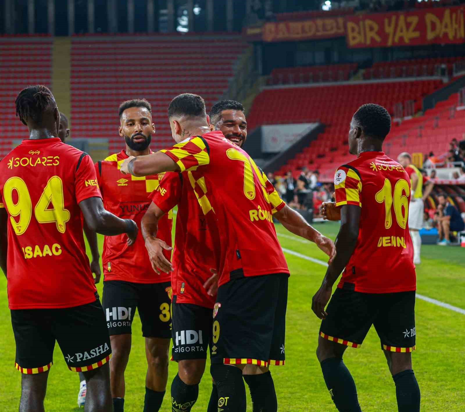 Göztepe’nin yeni transferleri 6 gol attı