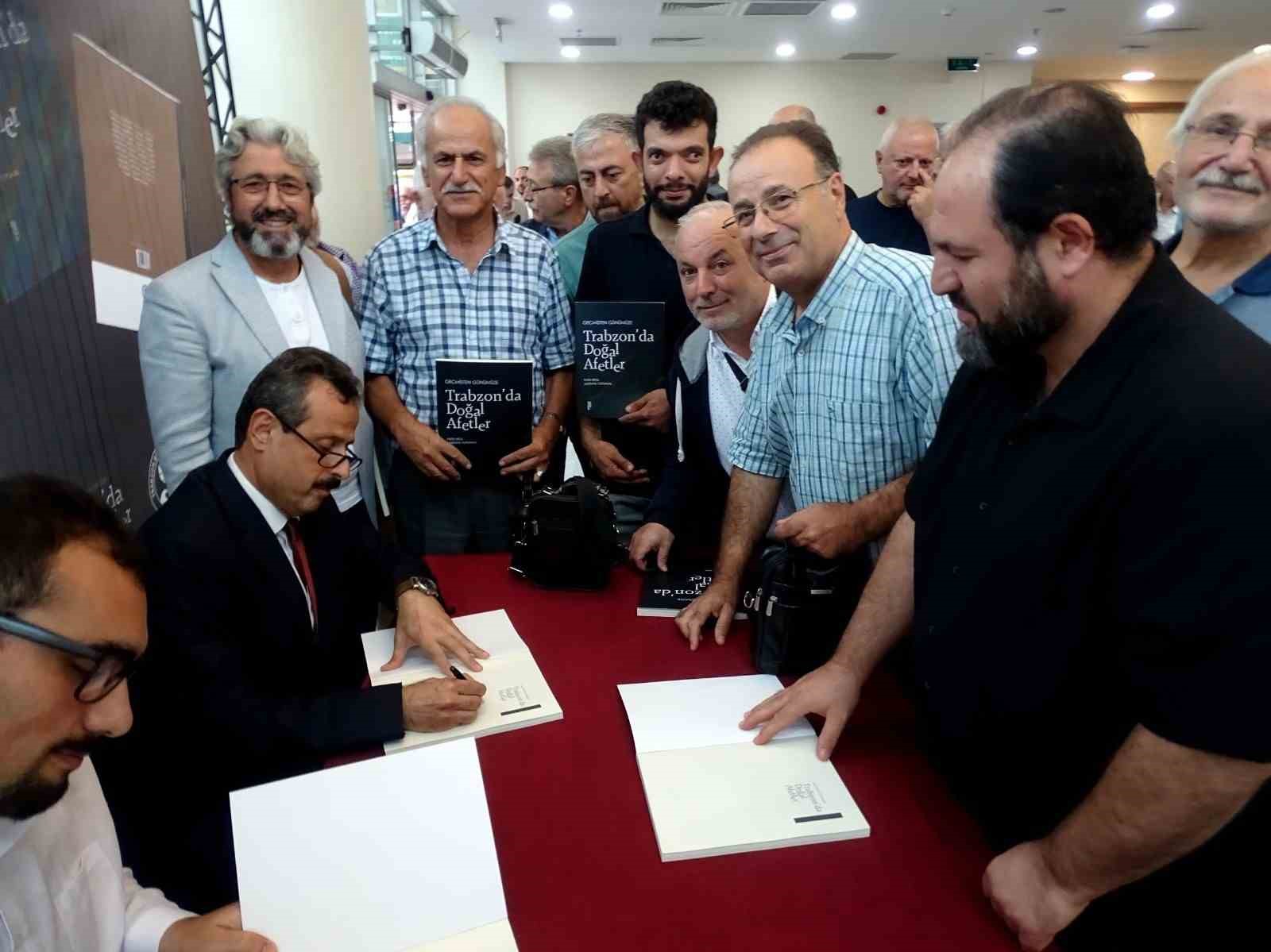 Trabzon’un doğal afetleri kitap oldu