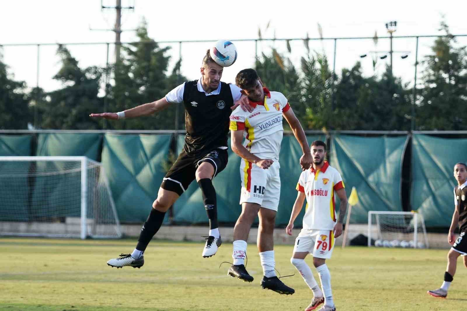 Göztepe, hazırlık maçında galip