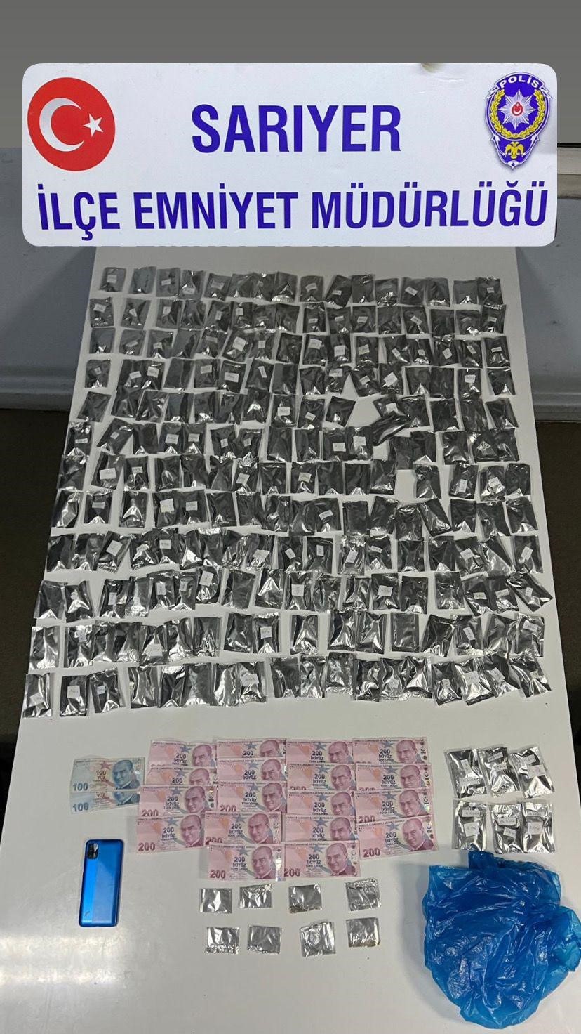 Sarıyer&rsquo;de uyuşturucu operasyonları: 6 g&ouml;zaltı
