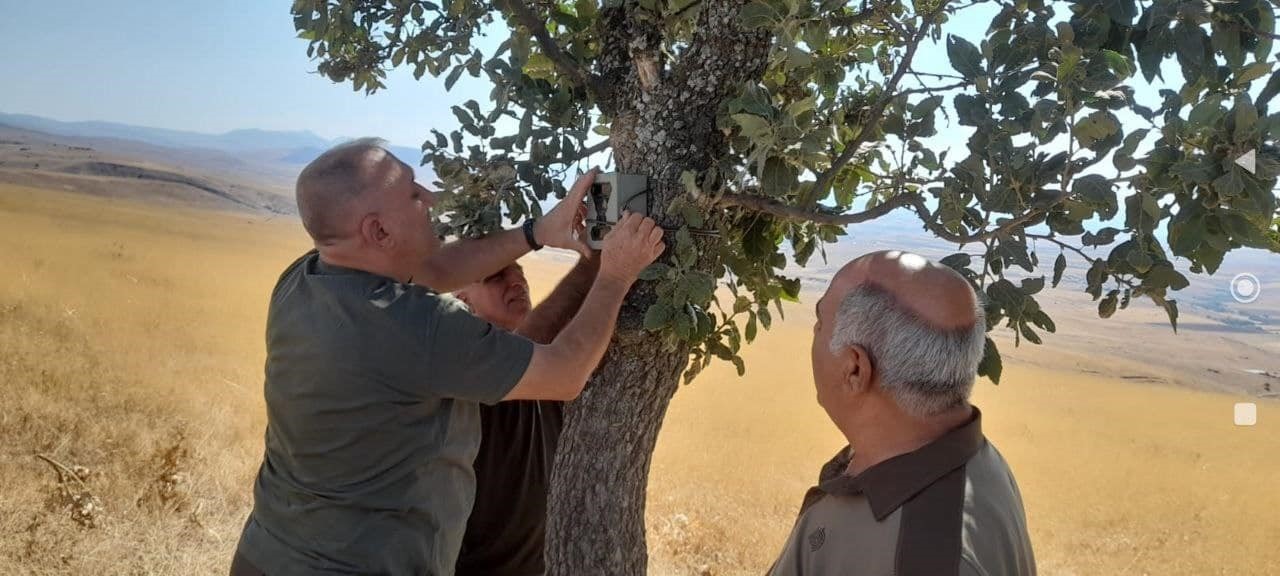 Elazığ’da fotokapanların bakımı yapıldı