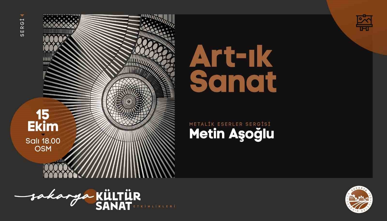 Metalik eserler sergisi ‘Art-ık Sanat’ OSM’de açılıyor