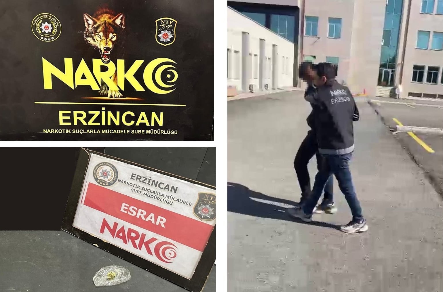 Erzincan’da uyuşturucu ticaretinden 1 kişi tutuklandı