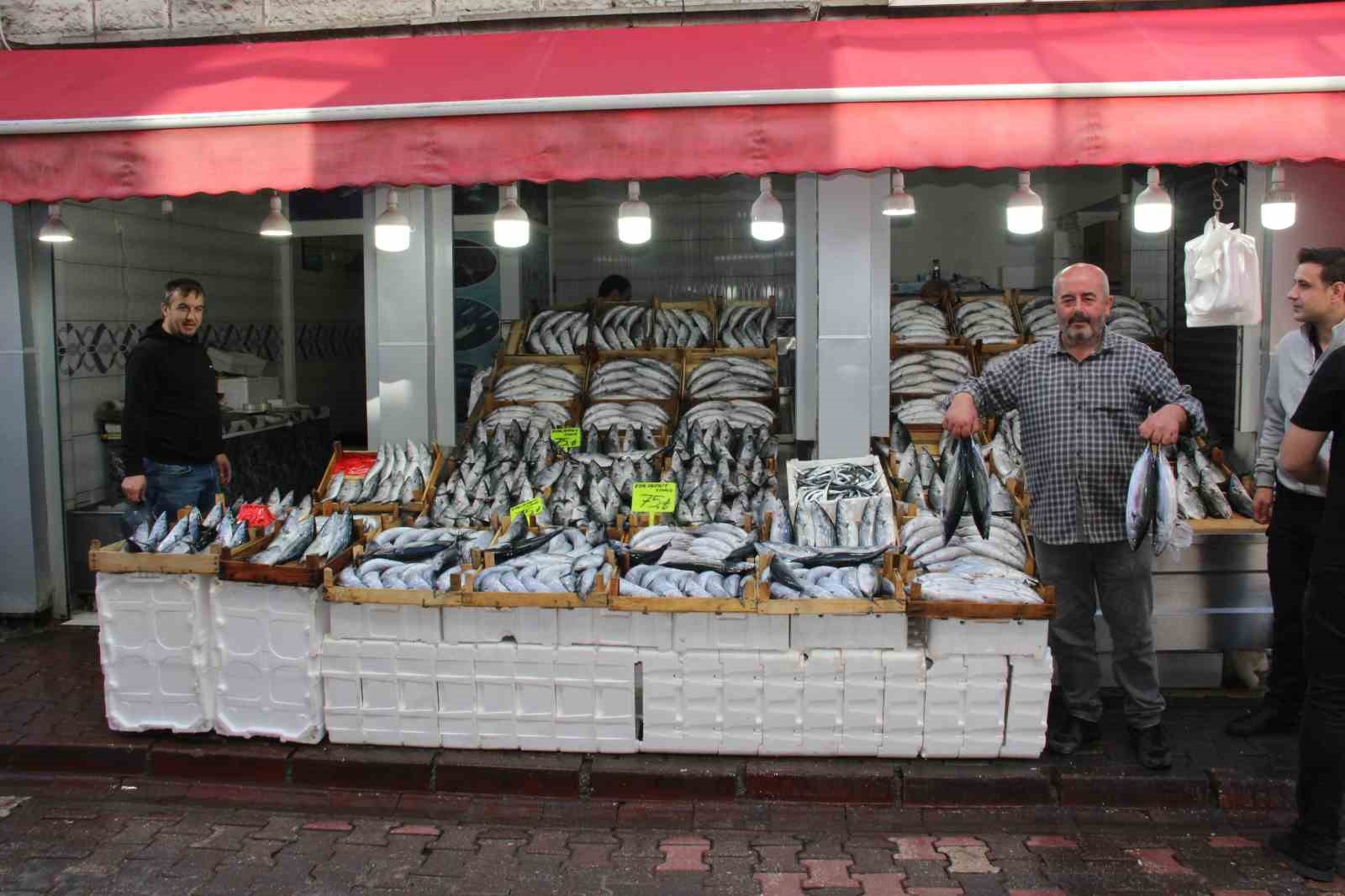 Kastamonu’da kiloluk palamutlar 70 liradan satılıyor 