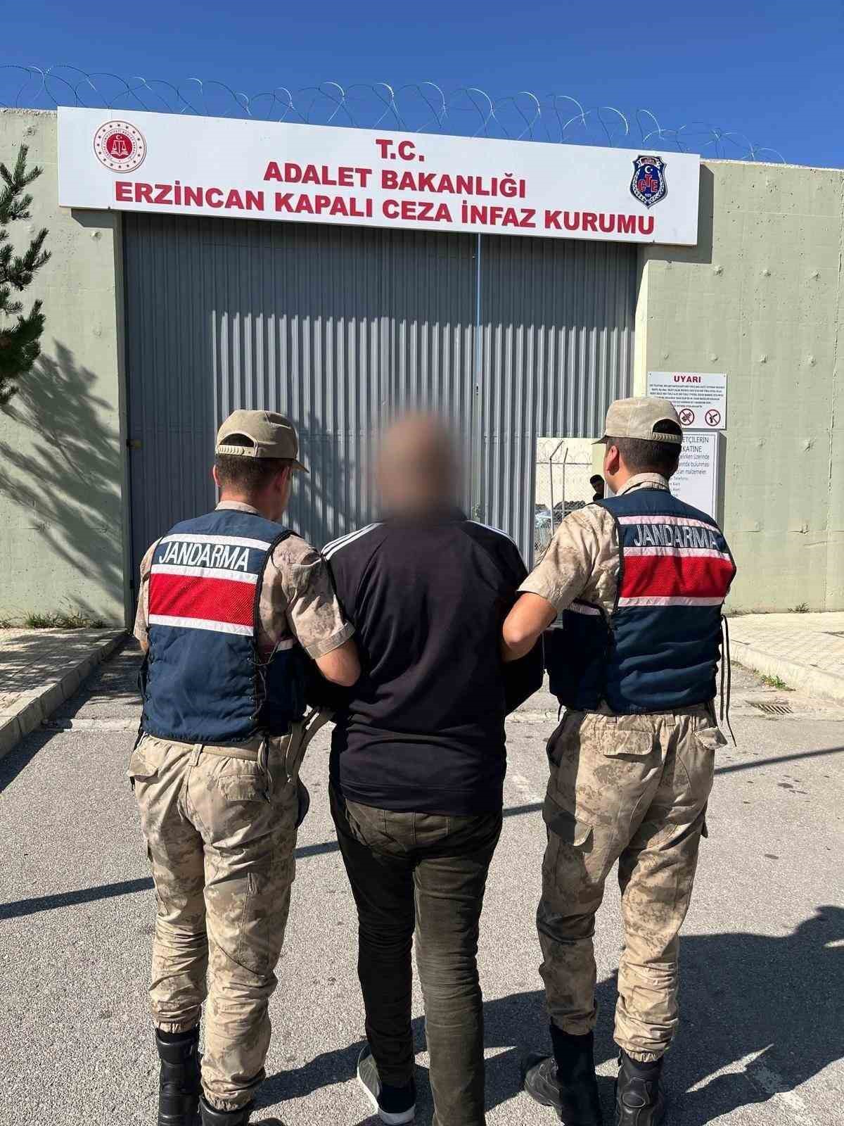 Erzincan’da 12 yıl 6 ay kesinleşmiş hapis cezası bulunan şahıs operasyonla yakalandı