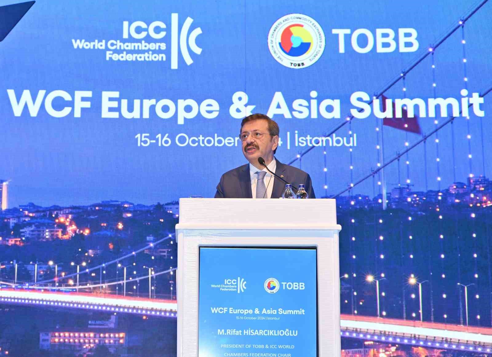 TOBB Başkanı Hisarcıklıoğlu: ‘‘Adil ve rekabetçi küresel ticaret için DTÖ reforme edilmeli’’